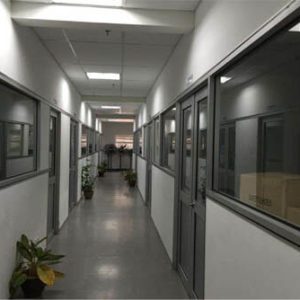 centralised chiller ventilation, ahu relocation, sprinklers, and office corridor finishing
