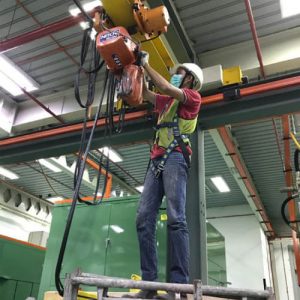 overhead travelling crane launching