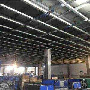 partition, mezzanine office, complete with m&e, ahu, networking and bomba fire system