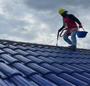 roof safety lifelines installation works