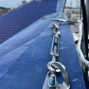 roof safety lifelines installation works